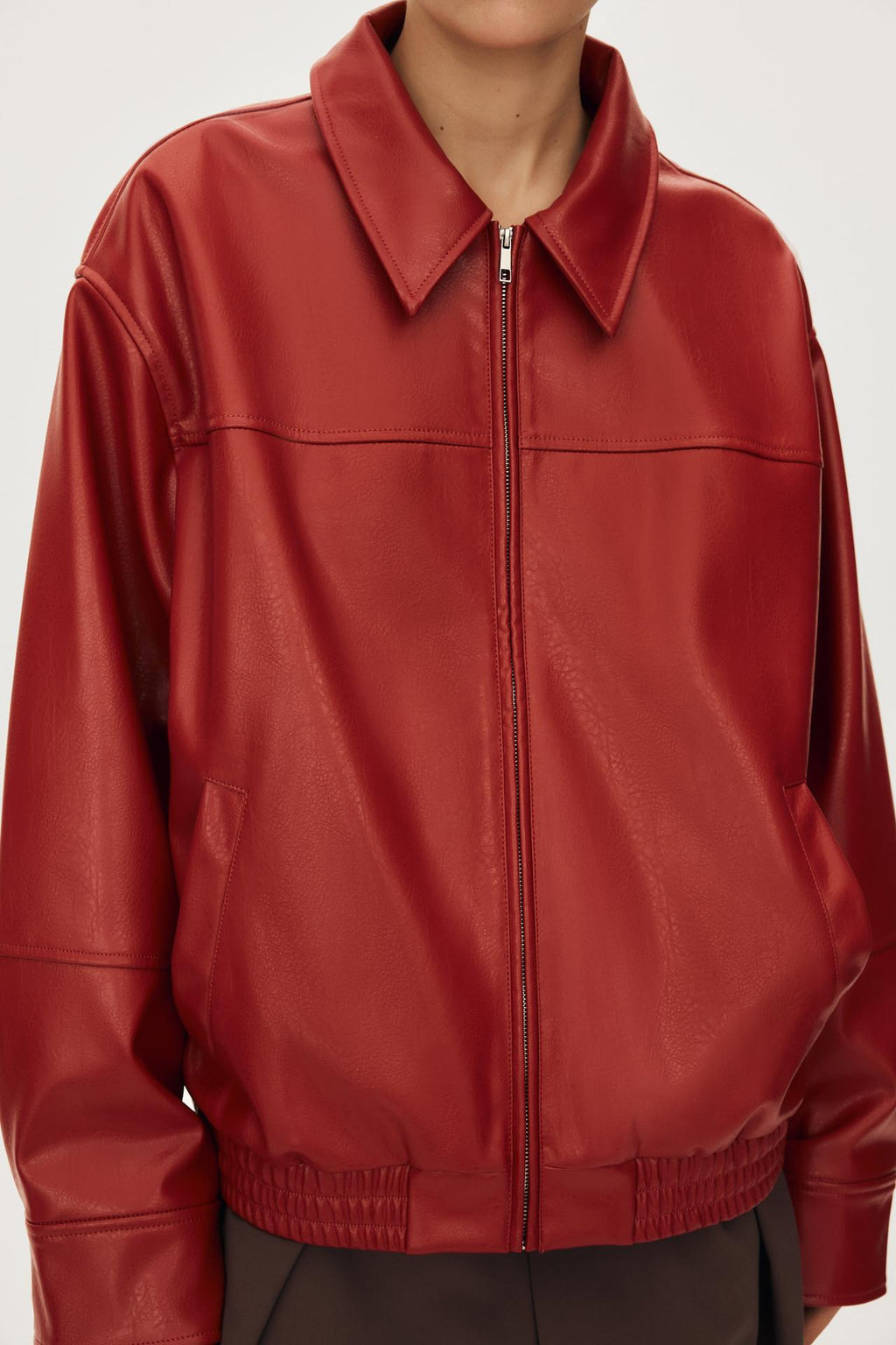 Aviator Jacket – Synthetic Material