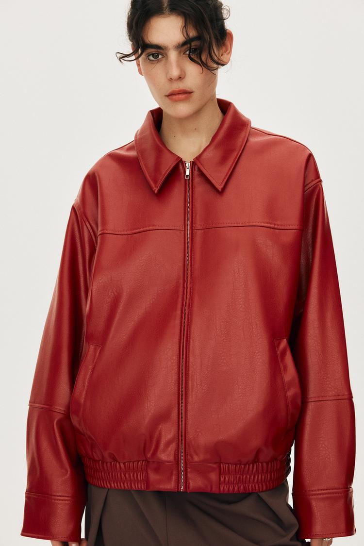 Aviator Jacket – Synthetic Material