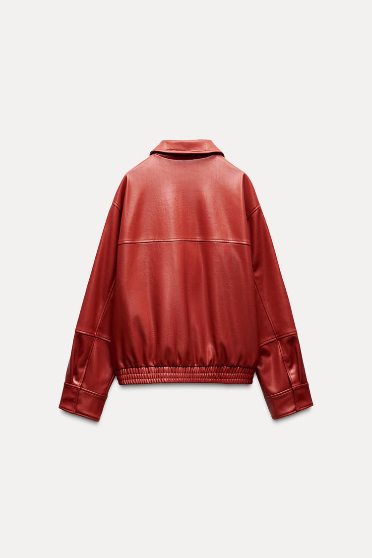Aviator Jacket – Synthetic Material