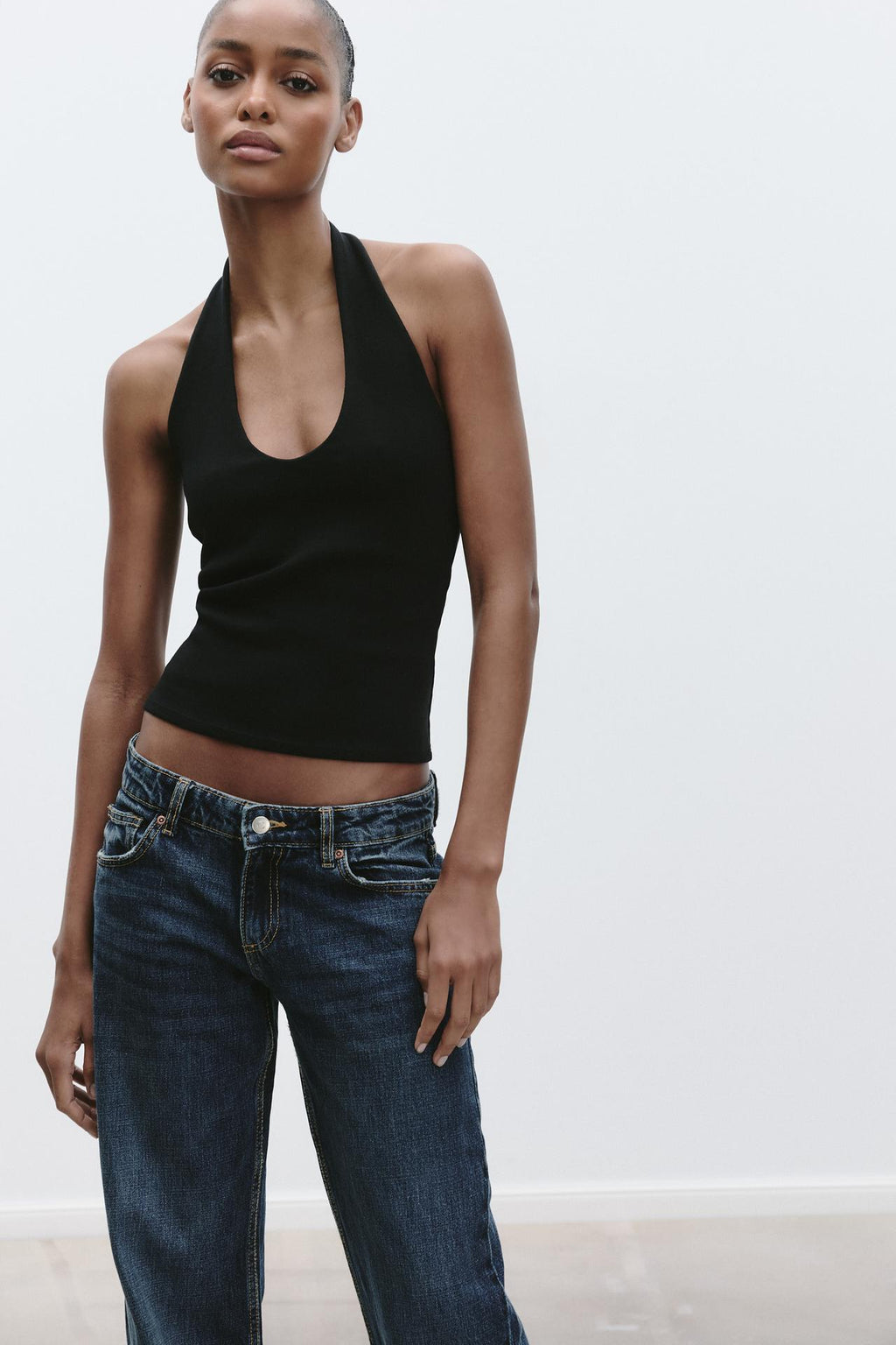 American Neckline Tank Top