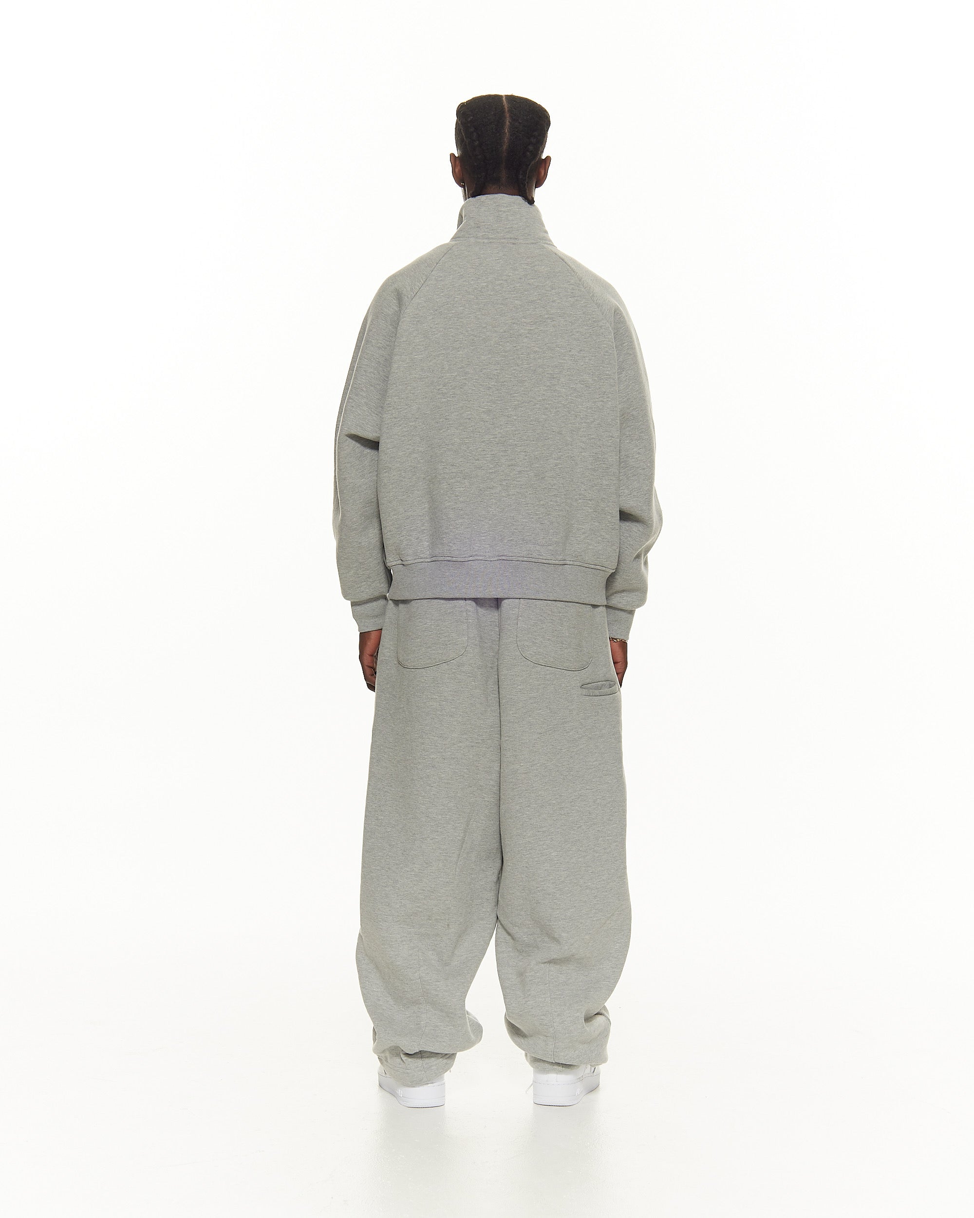 Cozy Track Jacket – Gray