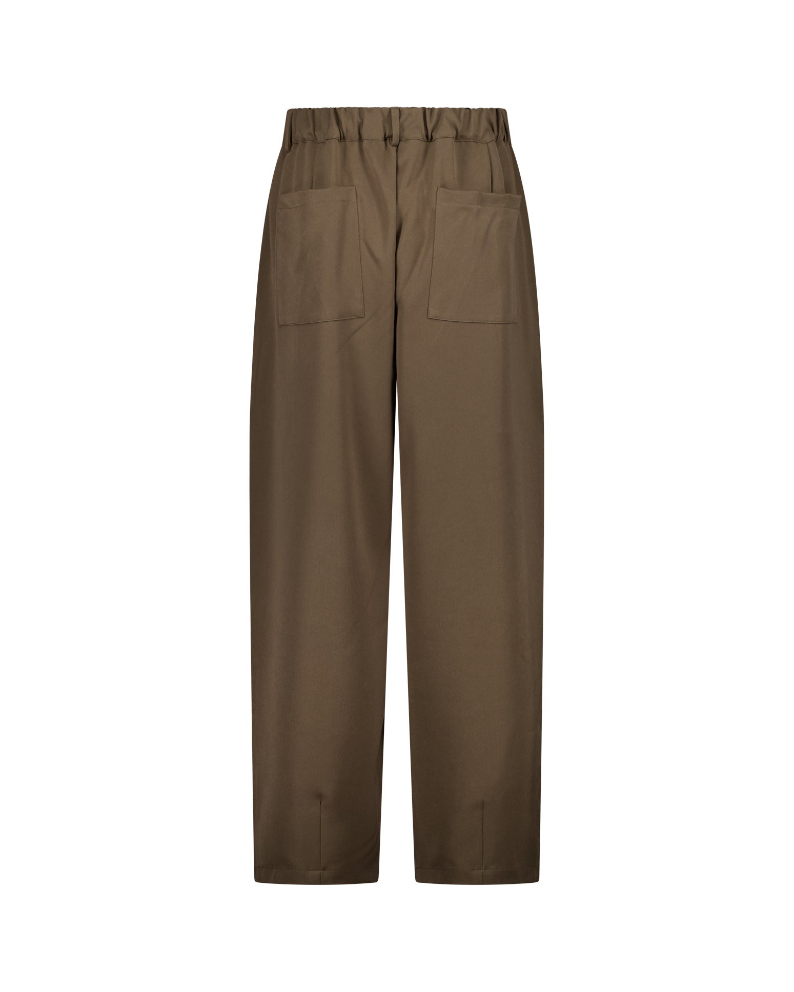 Pleated Pants – Brown
