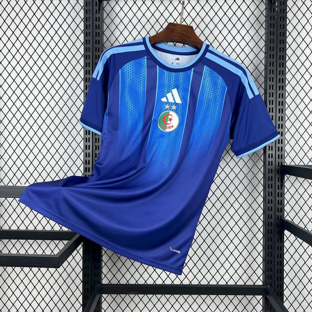 Maillot Algérie Pré-Match Bleu – Coupe du Monde 2026