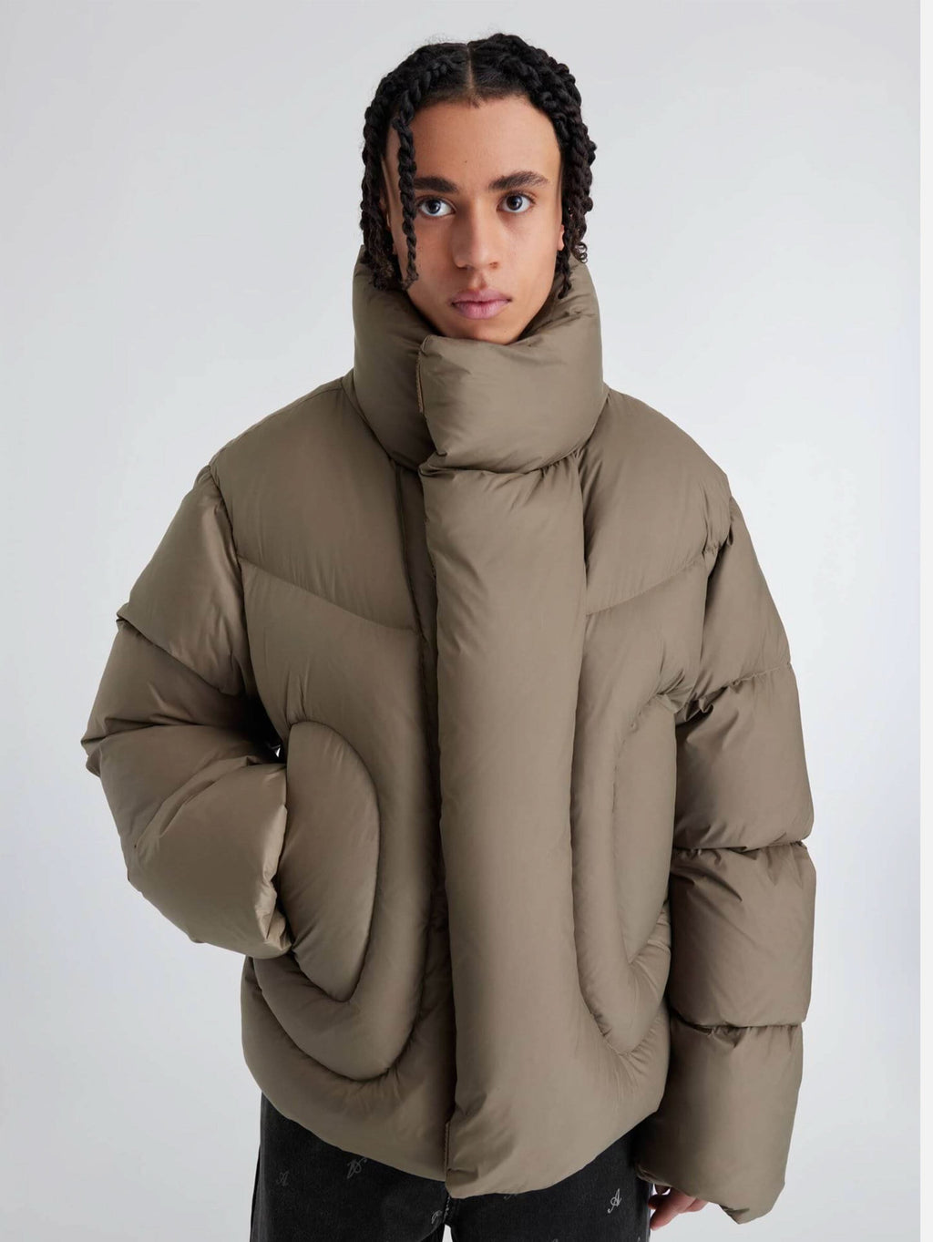 High-Neck Puffer Jacket