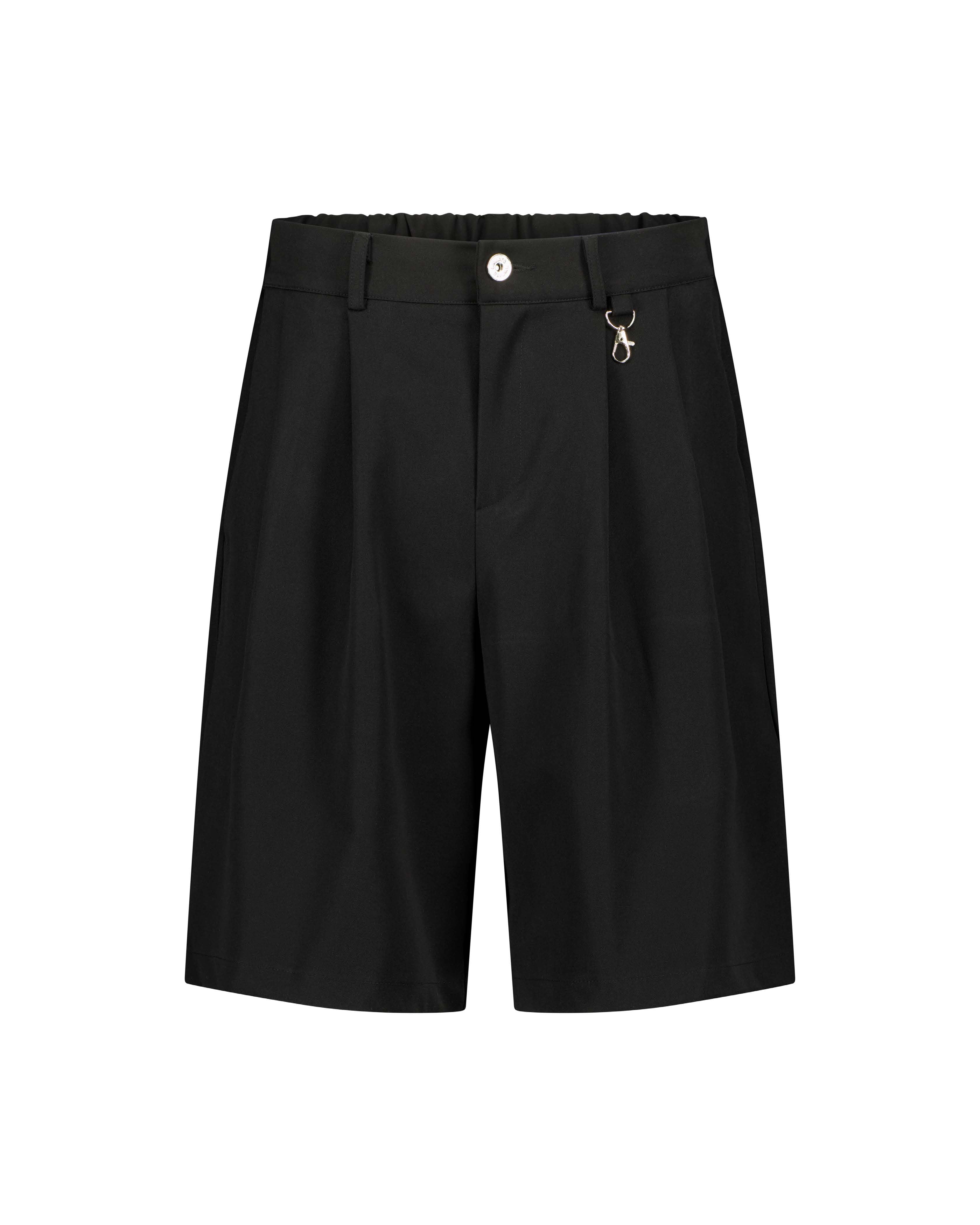 Pleated Straight-Leg Shorts – ZALANA™