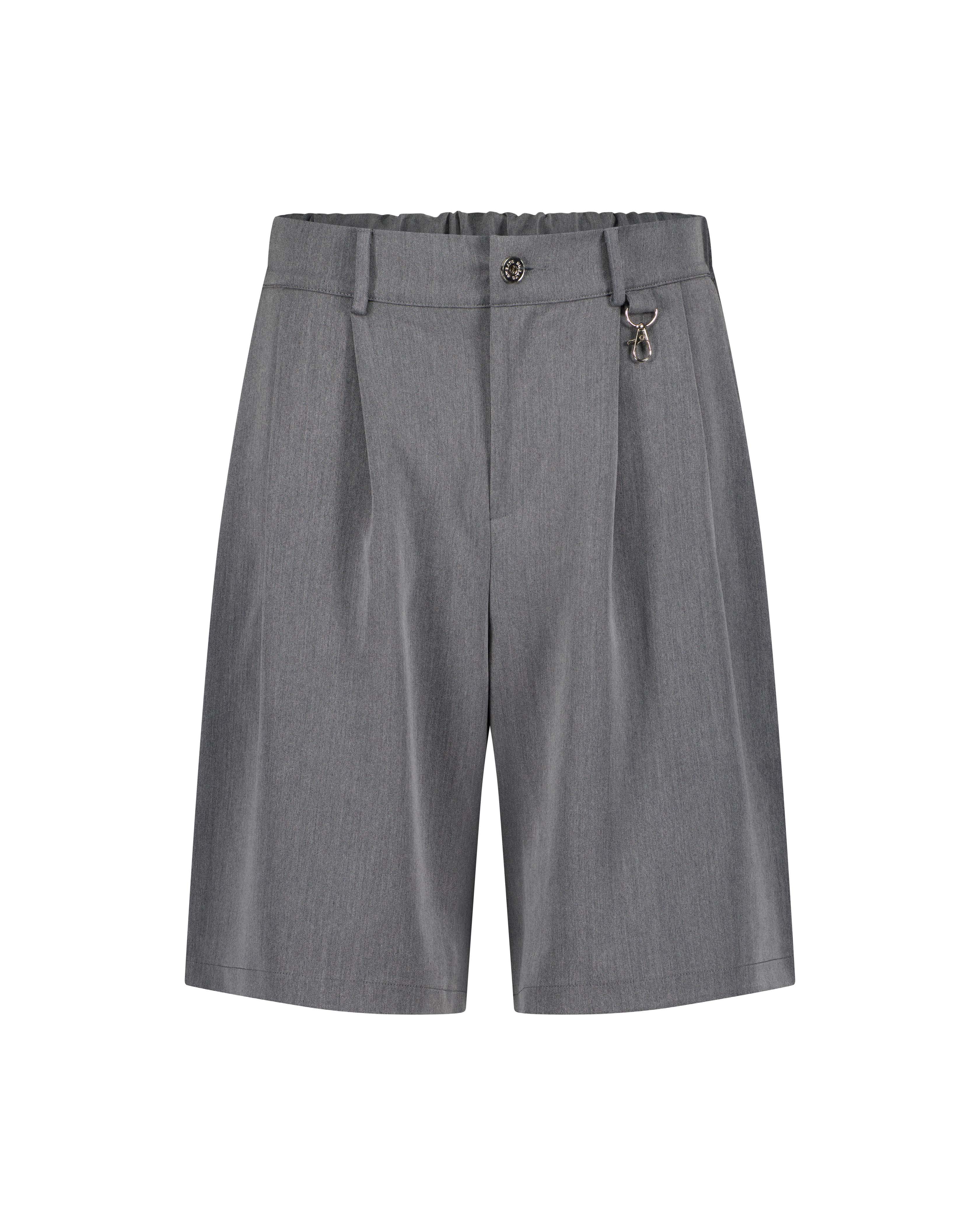 Pleated Straight-Leg Shorts – ZALANA™