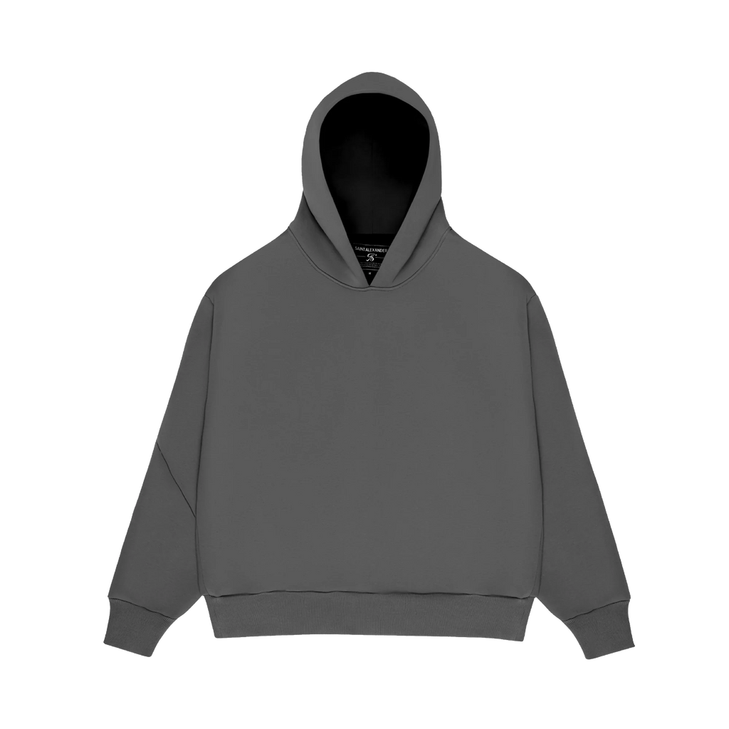 Monochrome Hoodie – Anthracite