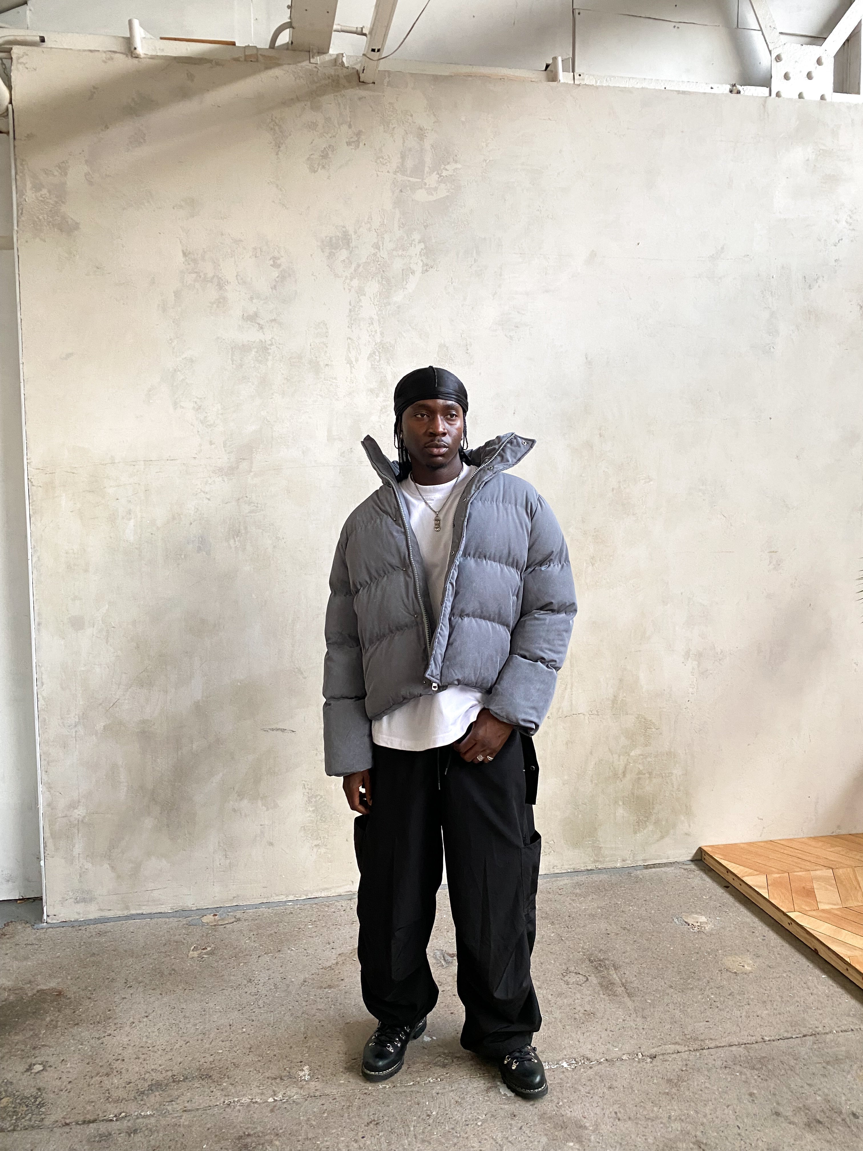 Puffer Jacket – Gray