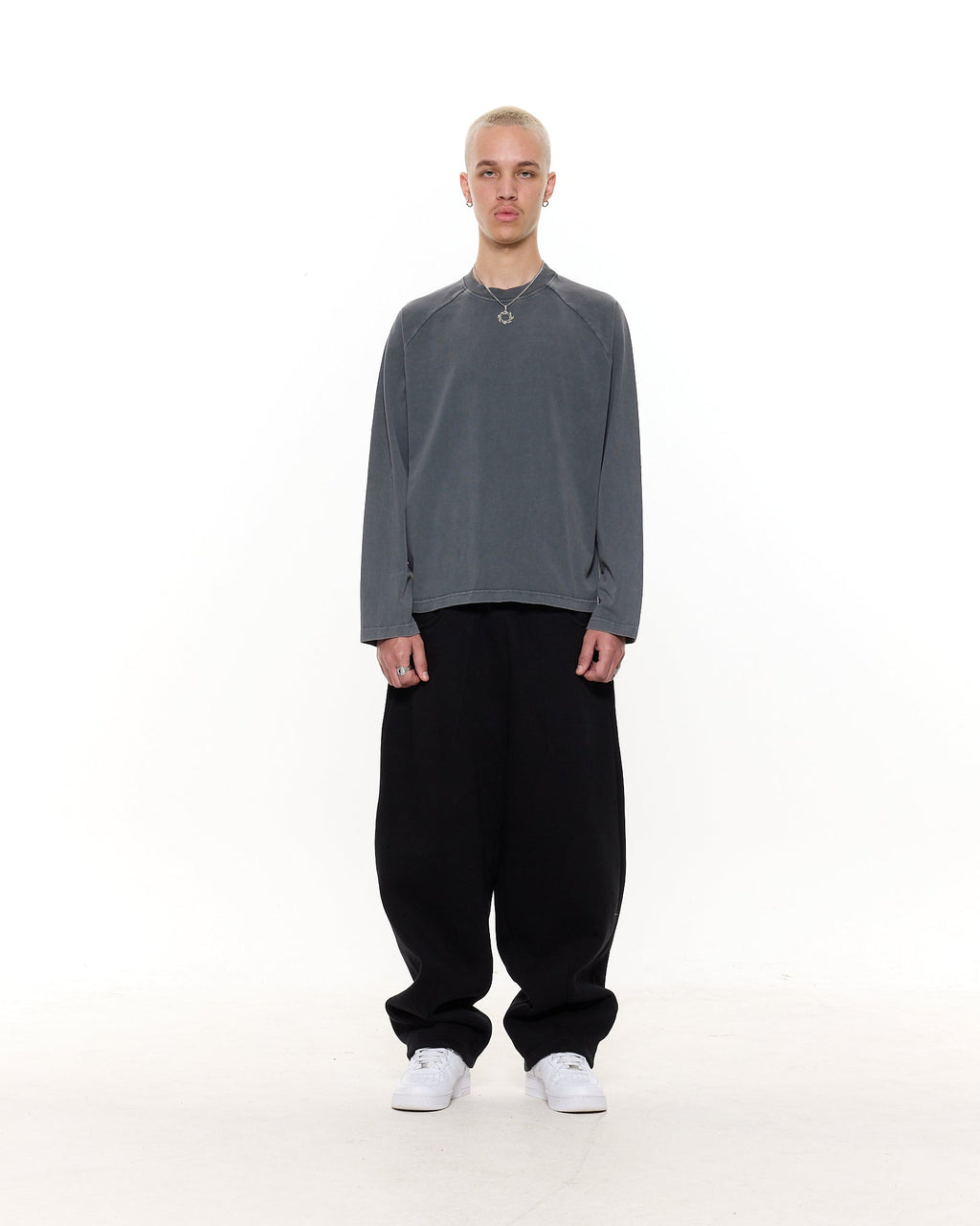 Long Sleeve T-Shirt – Washed White
