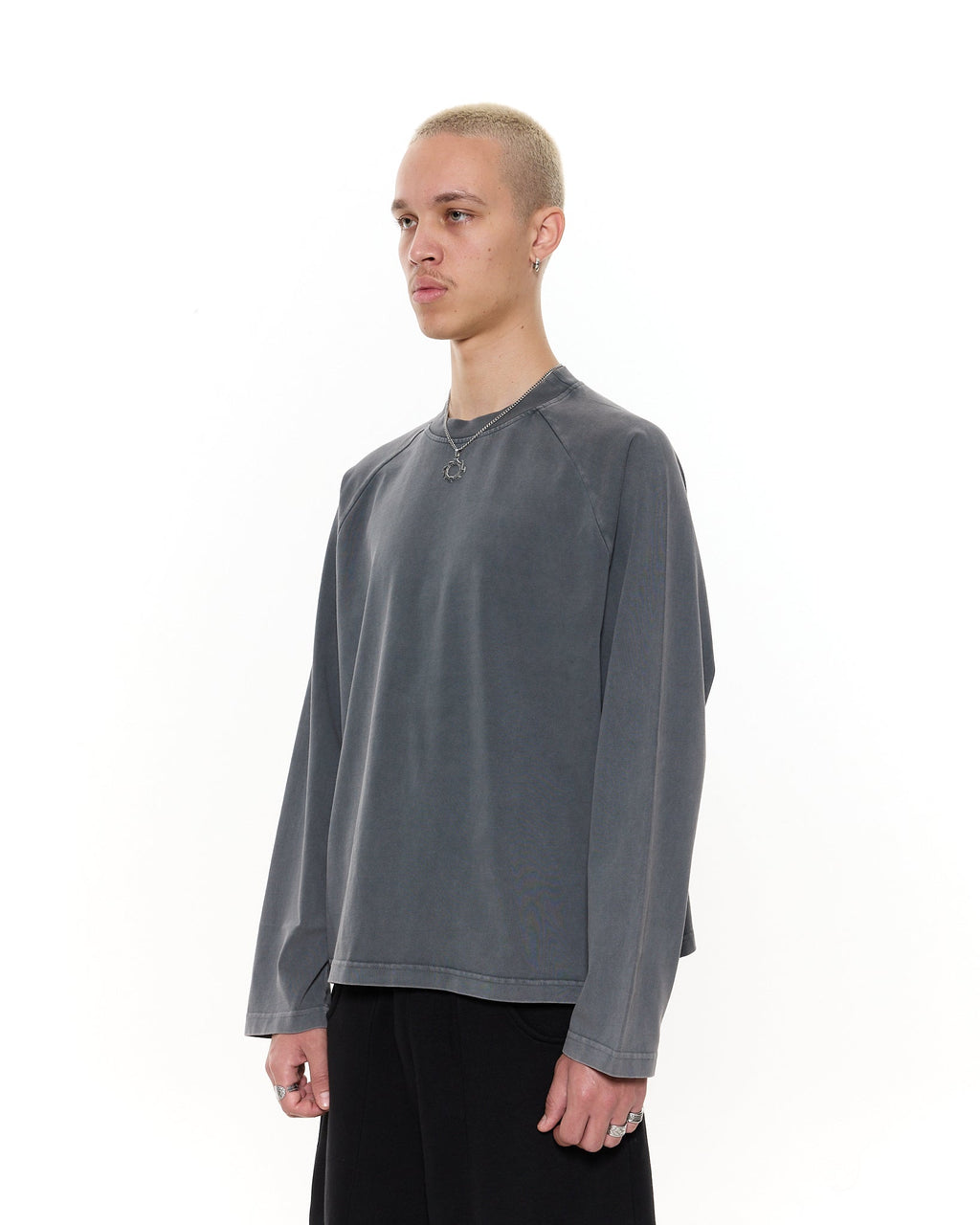 Long Sleeve T-Shirt – Washed White