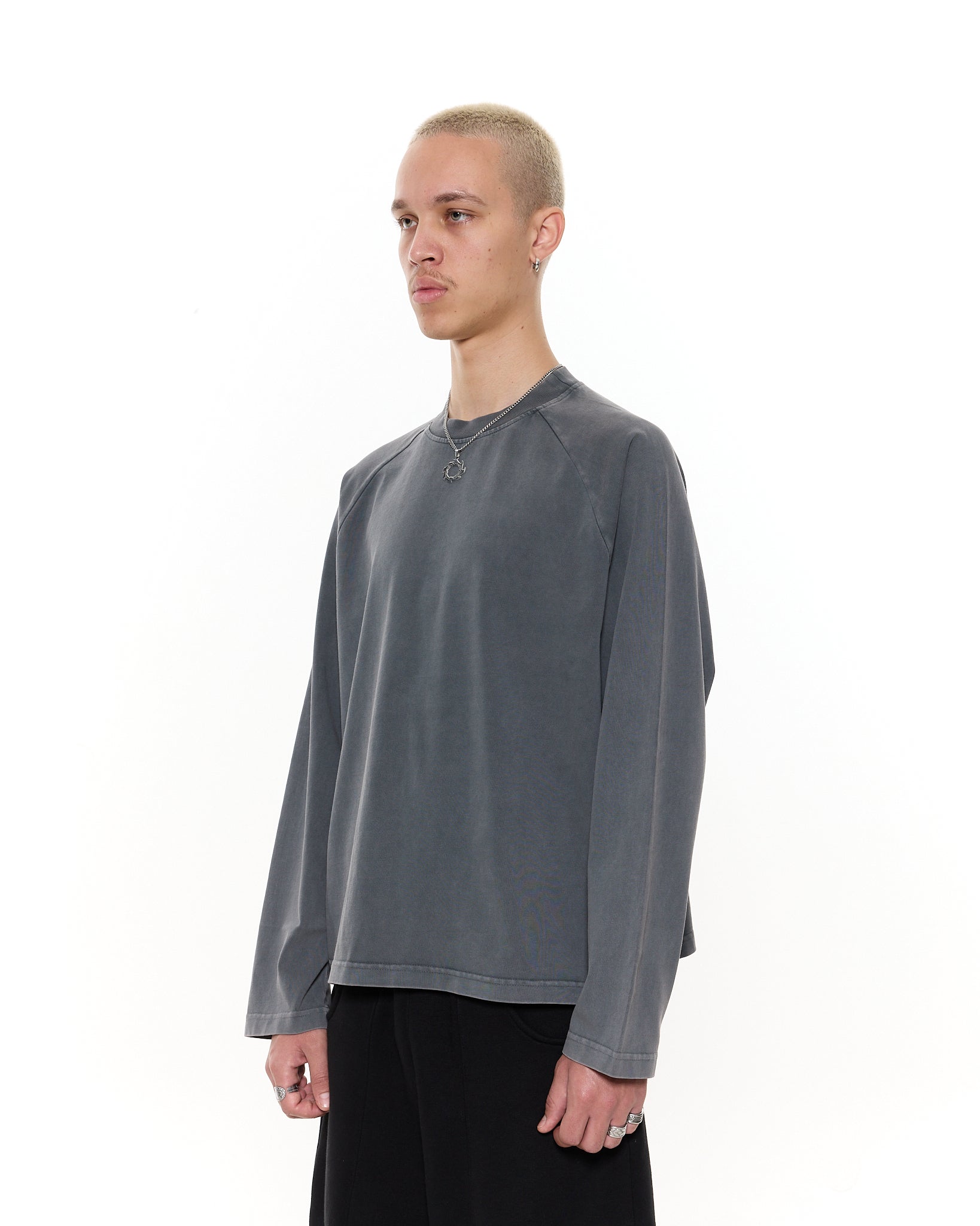 Long Sleeve T-Shirt – Washed White