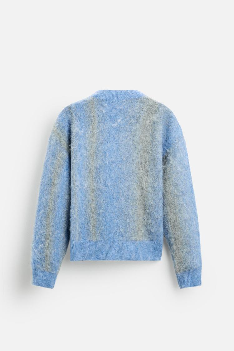 Textured Knit Top – Bleu 868762