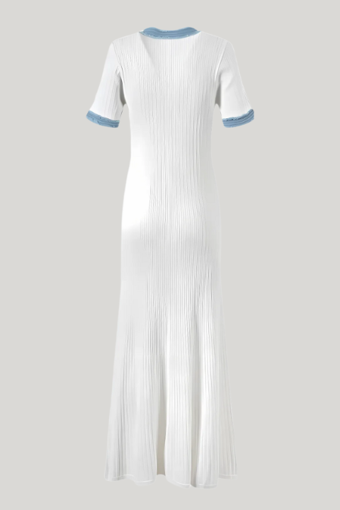 Buttoned Knit Dress – 154876