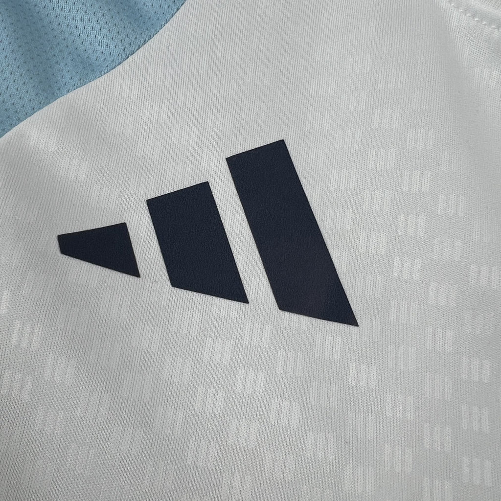 Maillot Argentine Pré-Match Blanc – Coupe du Monde 2026