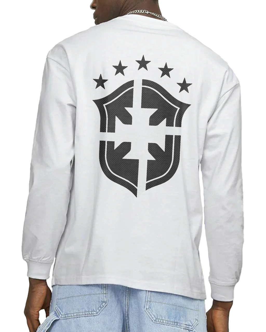 Oversized Neymar Long Sleeve T-Shirt